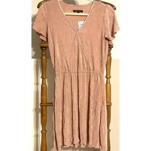 New Look | Dresses | Asos New Look Premium Cutwork Lace Shift Dress Mink  Purple | Poshmark
